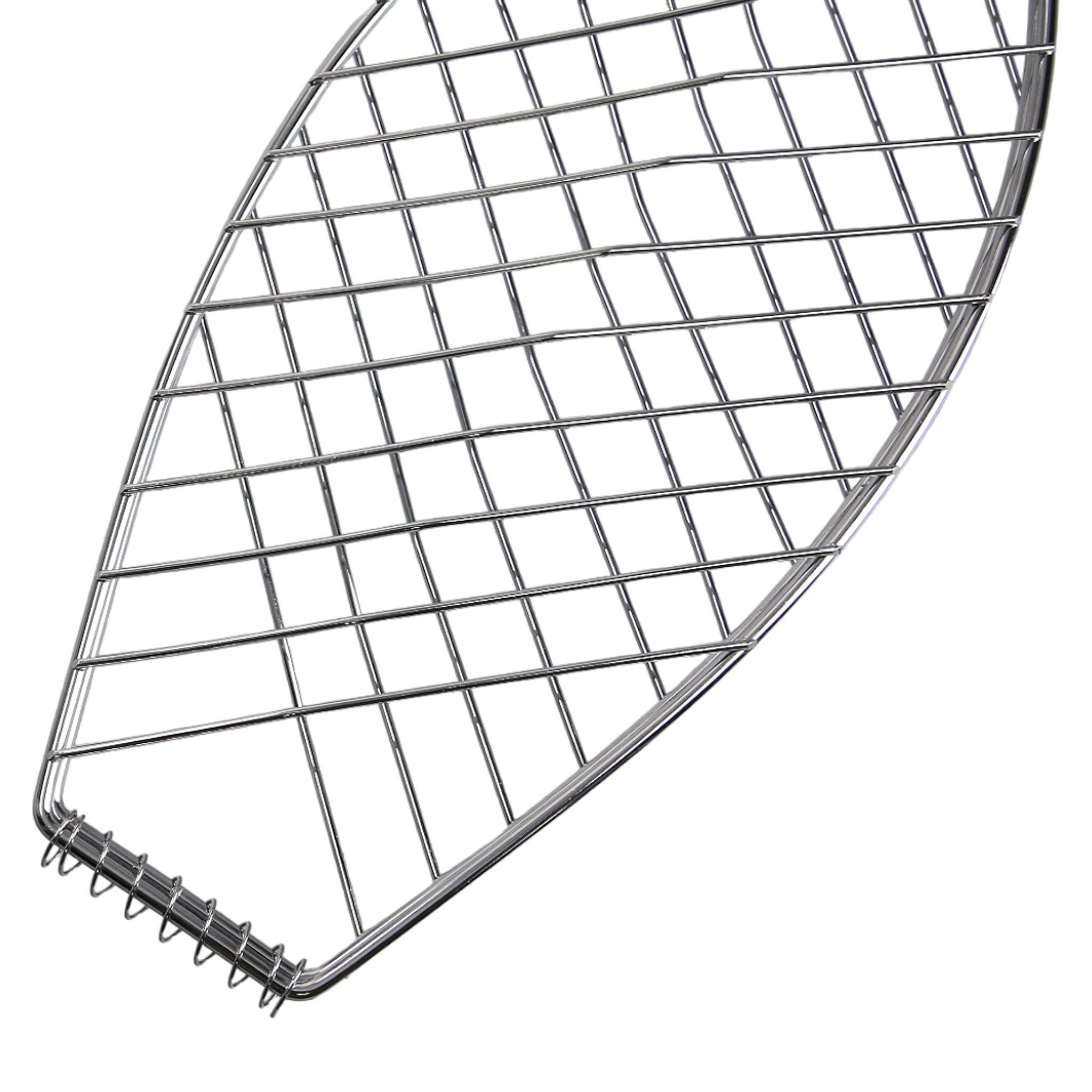VonBueren Grillwender VonBueren Fisch-Grillhalter mit Holzgriff, 63x16 cm