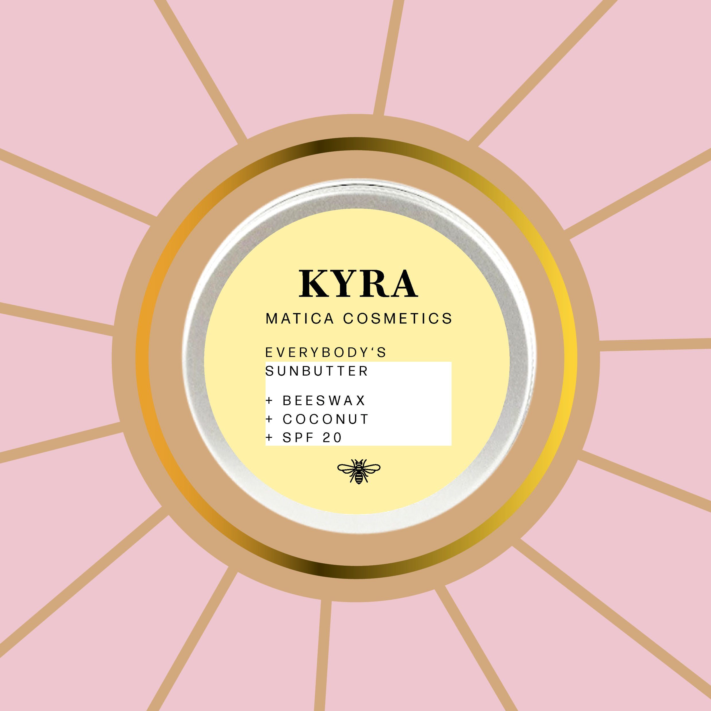 KYRA Kokos Matica Butter Cosmetics Sun Sun After UV-Schutz Sonnenbutter