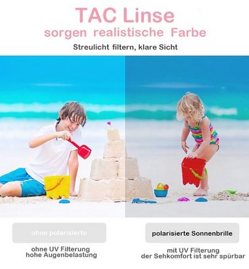 PACIEA Sonnenbrille PACIEA Sonnenbrille Kinder 3-12 Jahre Polarisierter UV Schutz polarisierten Linsen