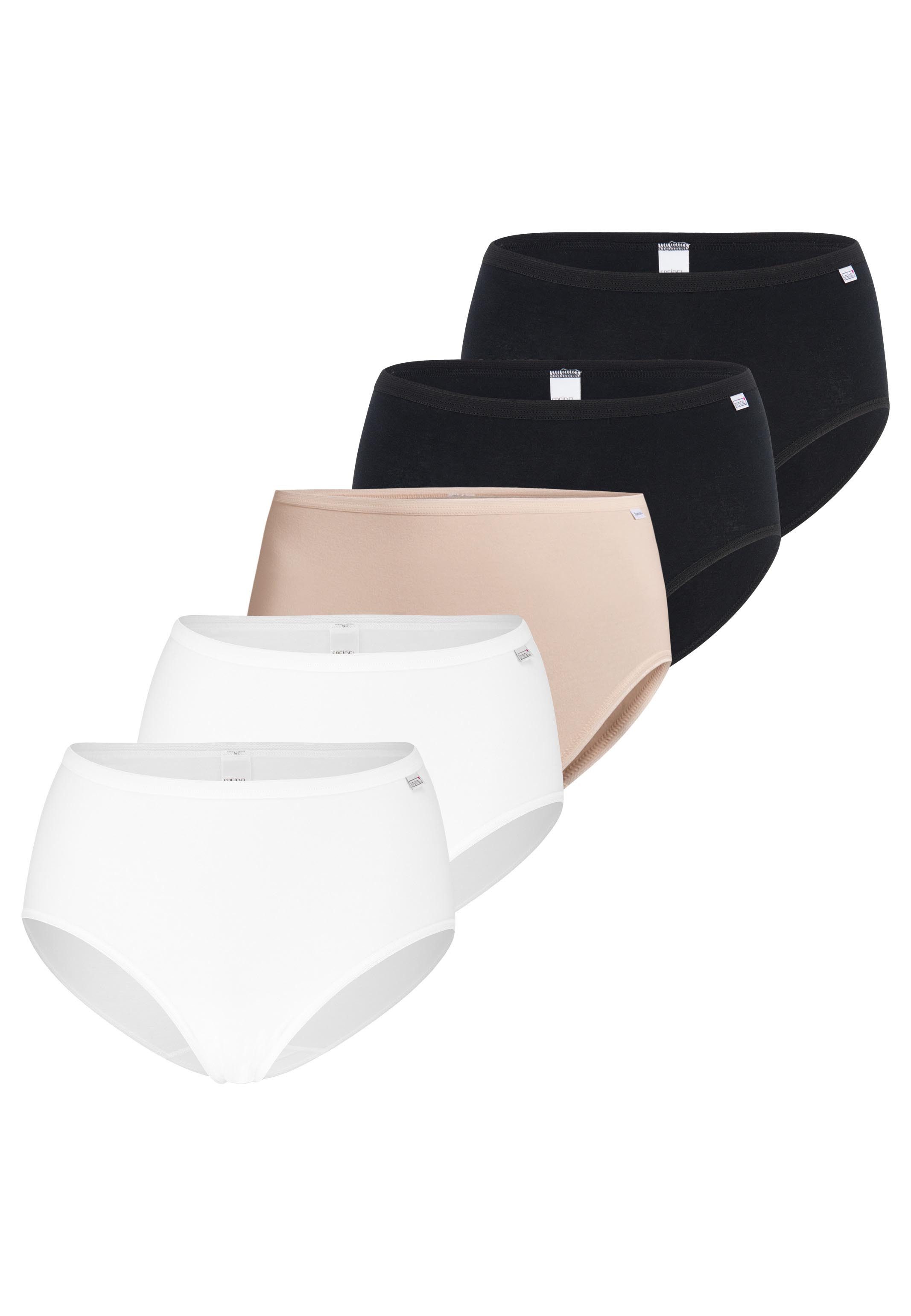 Weiß / schwarz / beige
