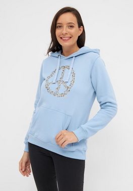 Derbe Hoodie Peace Damen Kapuzenpullover (1-tlg)