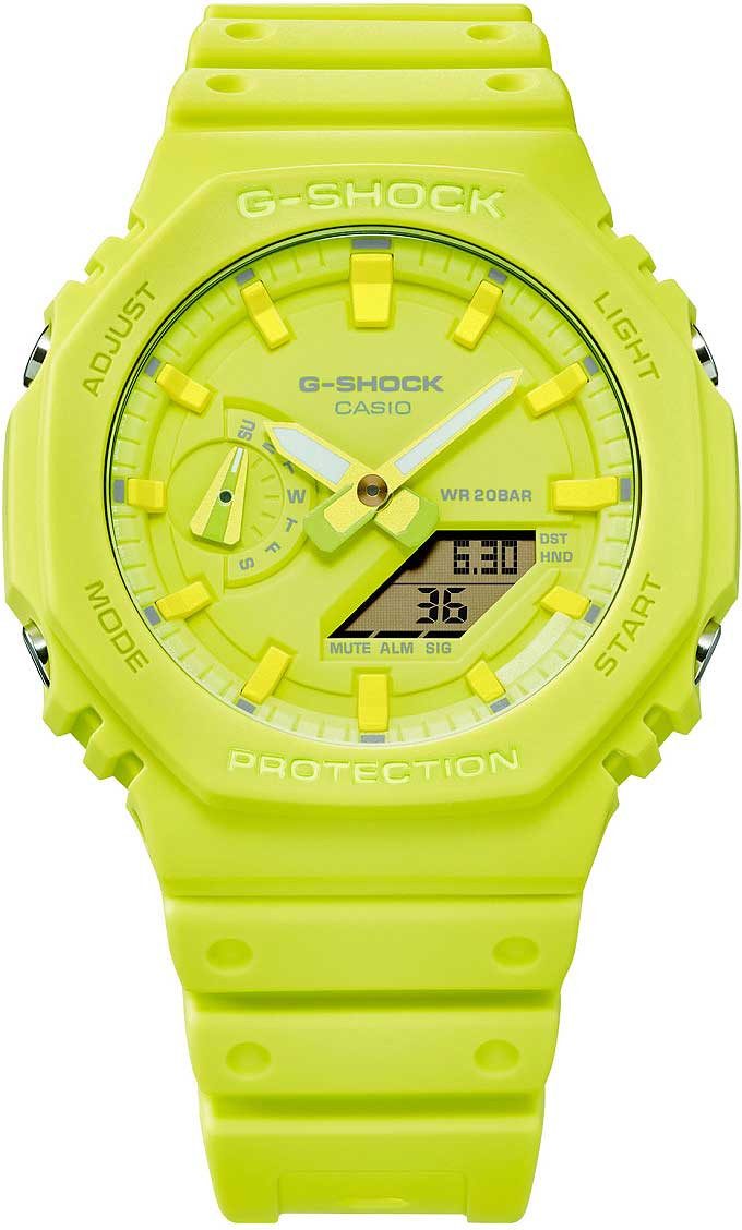 CASIO Quarzuhr Herrenuhr - Serie: G-SHOCK - Casio Modell: GA-2100-9A9ER günstig online kaufen