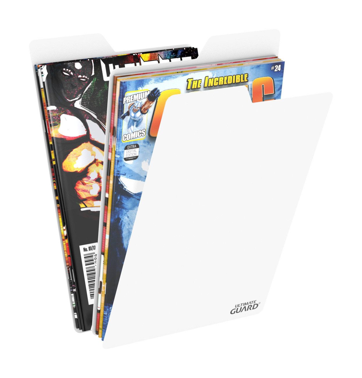 Ultimate Guard Sammelkarte Ultimate Guard Premium Comic Book Dividers Weiß (25)