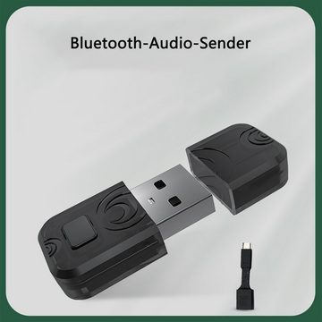 Tadow Bluetooth-Sender,Drahtloser Adapter,USB-Dongle für PS5/ps4/switch Bluetooth-Adapter, PS4 / PS5 / Switch-Audioübertragung