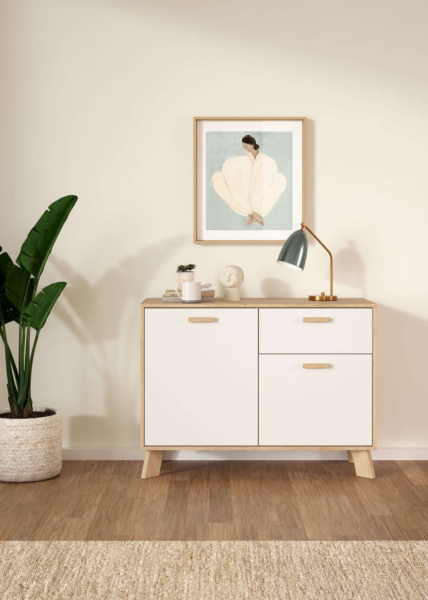 Sideboard Ikast, Stauraum, Schubladenschrank, Aufbewahrung
