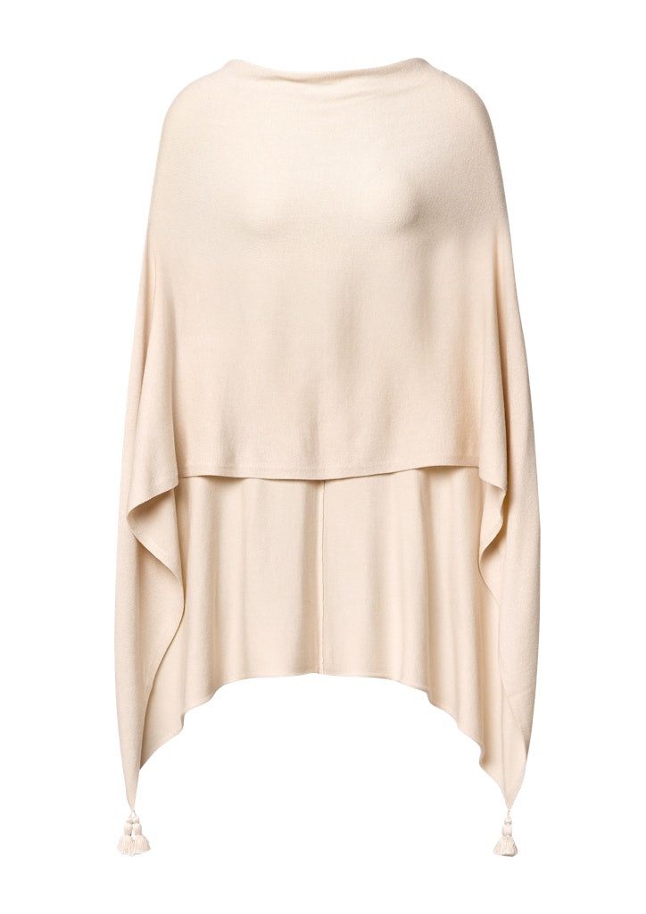 comma Strickcape Comma / Da.Strickjacke, Poncho / Indoor-Poncho günstig online kaufen