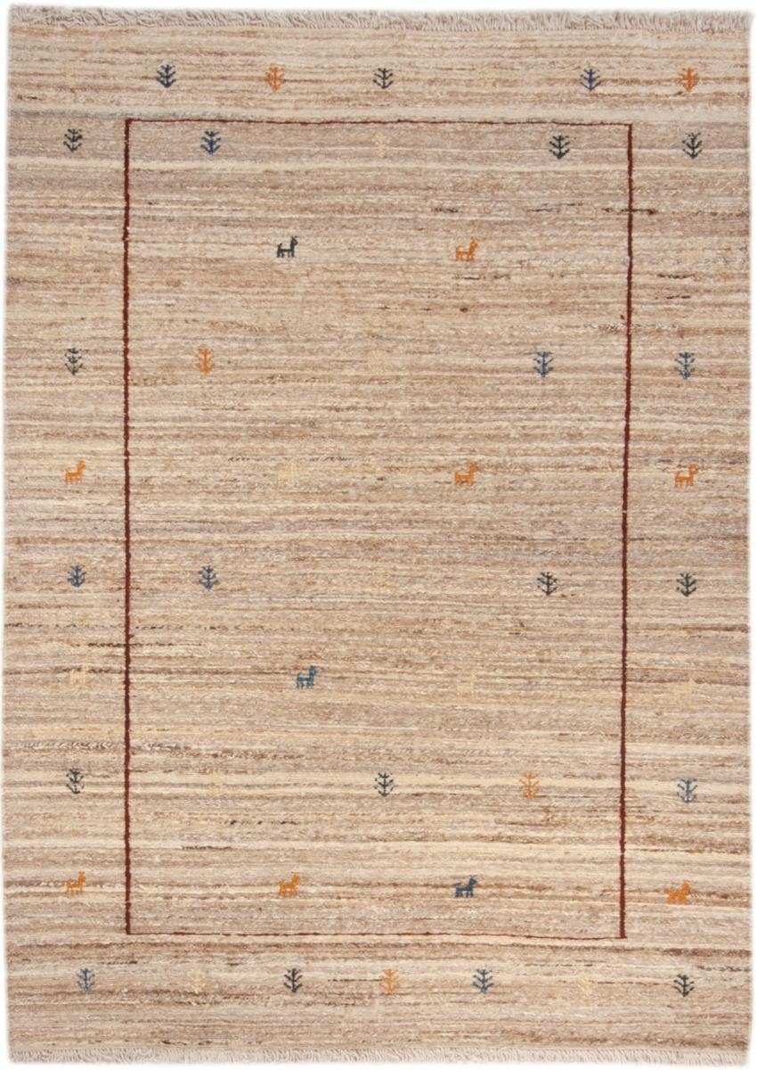 Orientteppich Perser Kelim Kashkuli 126x174 Handgeknüpfter Moderner Orientteppich, Nain Trading, rechteckig, Höhe: 5 mm