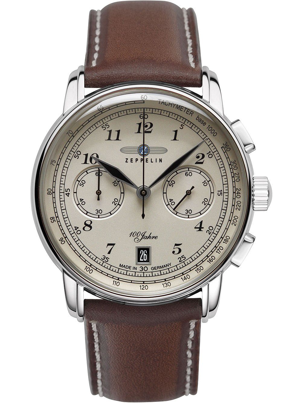 ZEPPELIN Quarzuhr Zeppelin 7674-6 Chronograph 100 Jahre Zeppelin Herrenuhr günstig online kaufen