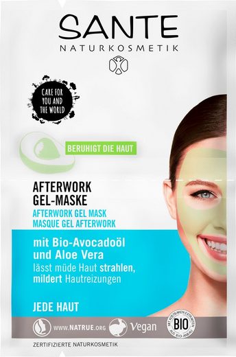 SANTE Gesichtsmaske »Afterwork Gel-Maske«