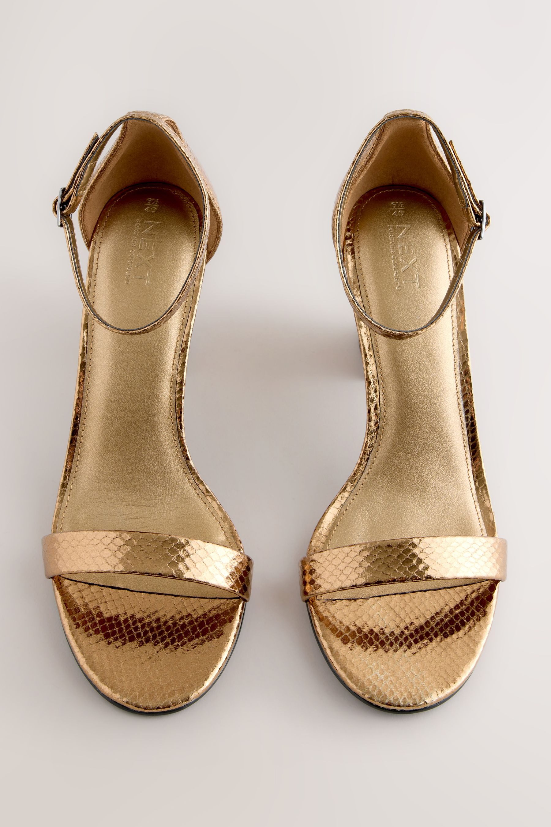 Next Forever Comfort® Sandalette mit Blockabsatz High-Heel-Sandalette (1-tlg)