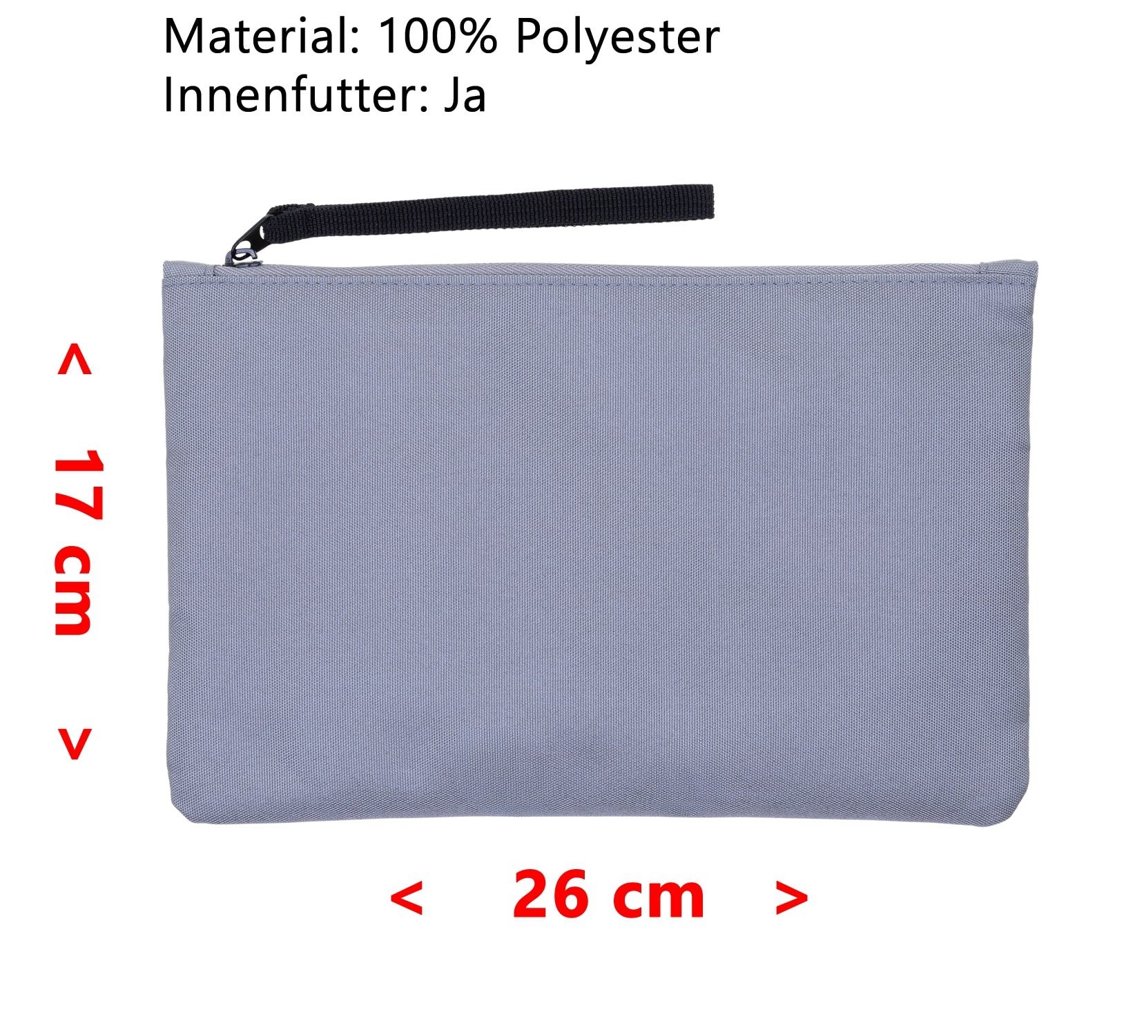 ELEPHANT Kosmetiktasche Pouch Mini Kulturtasche Cosmetic Bag klein, Aufbewahrungstasche Tasche Manicure Shaving Bag 13112 + Beutel