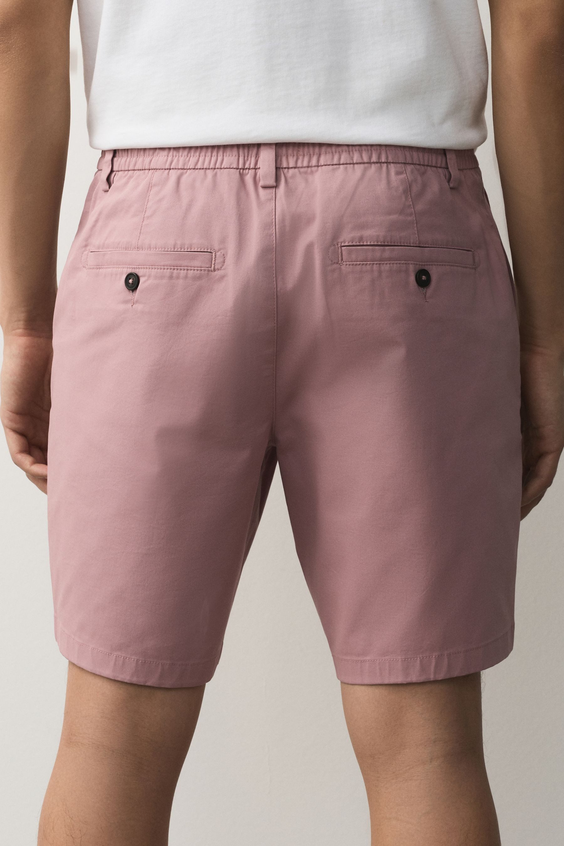 Next Shorts Stretch-Chinoshorts mit elastischem Bund (1-tlg)