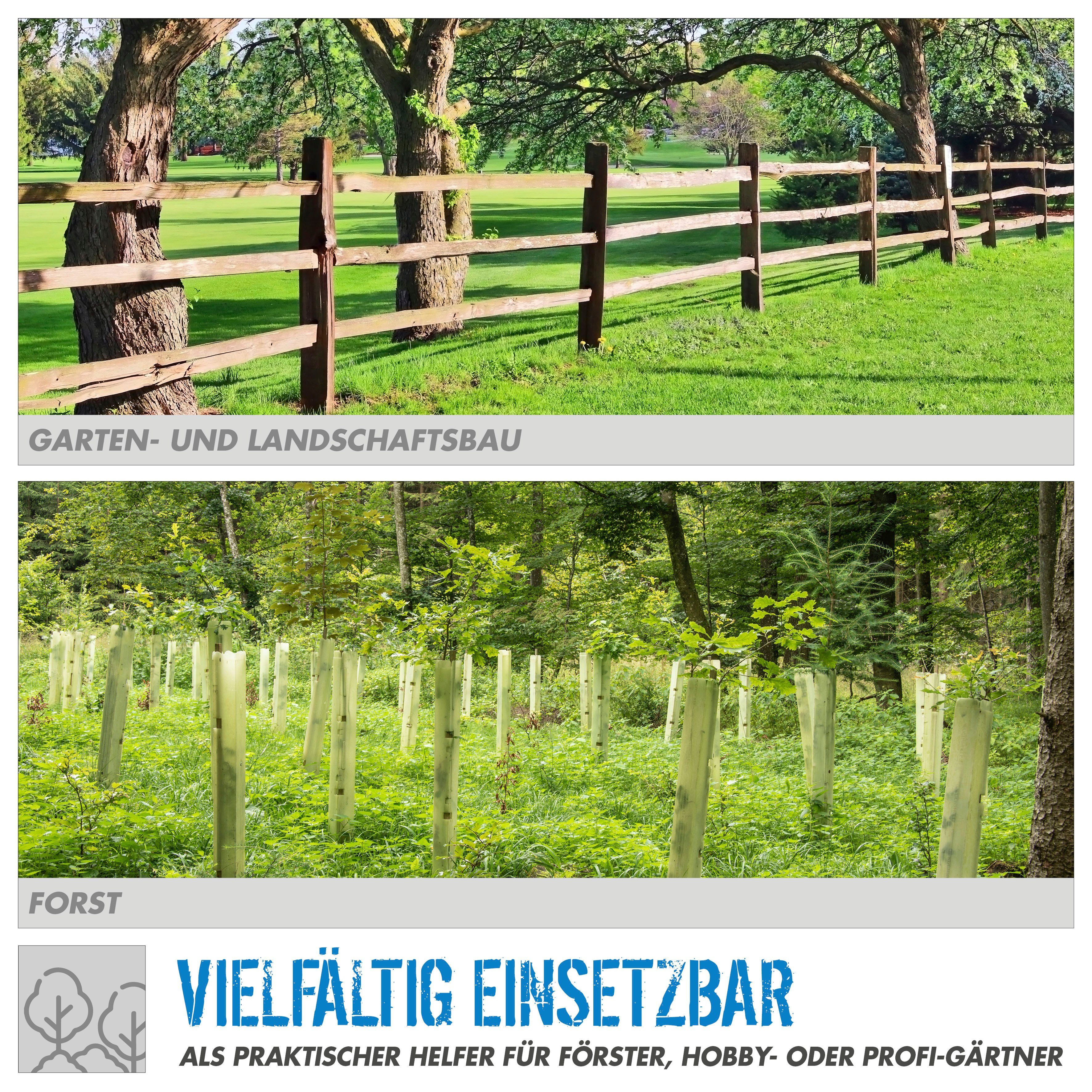 Güde Erdbohrer »GE 1450.1« Motor, 1,45 kW, max. 7500 U/min, (4-tlg)