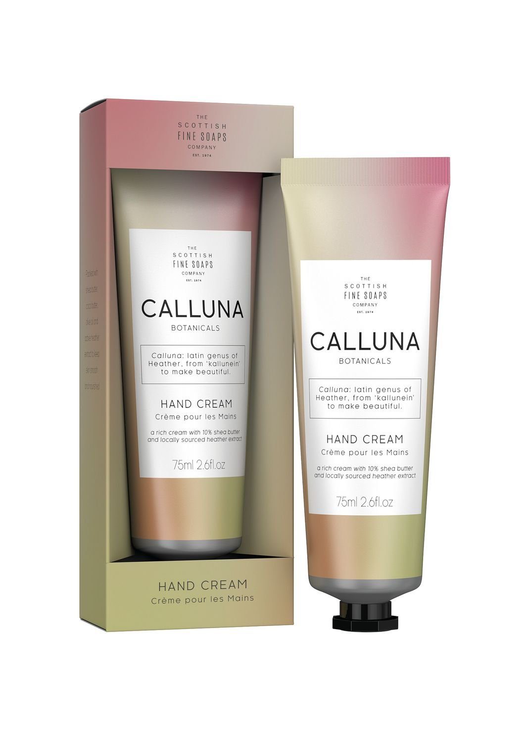 Calluna Scottish Hand Nail & Soaps 75 A03274 Botanicals Handcreme Fine ml Creme