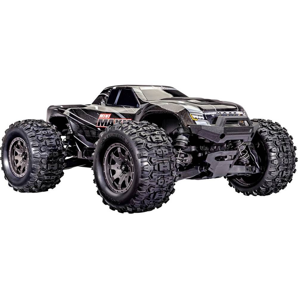 Traxxas RC-Auto Mini Maxx BL-2s Schwarz Brushless 1:10 RC Modellauto Elektro
