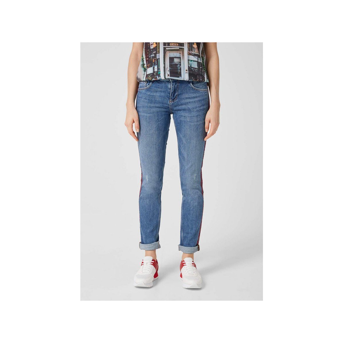 regular Skinny-fit-Jeans blau (1-tlg) s.Oliver