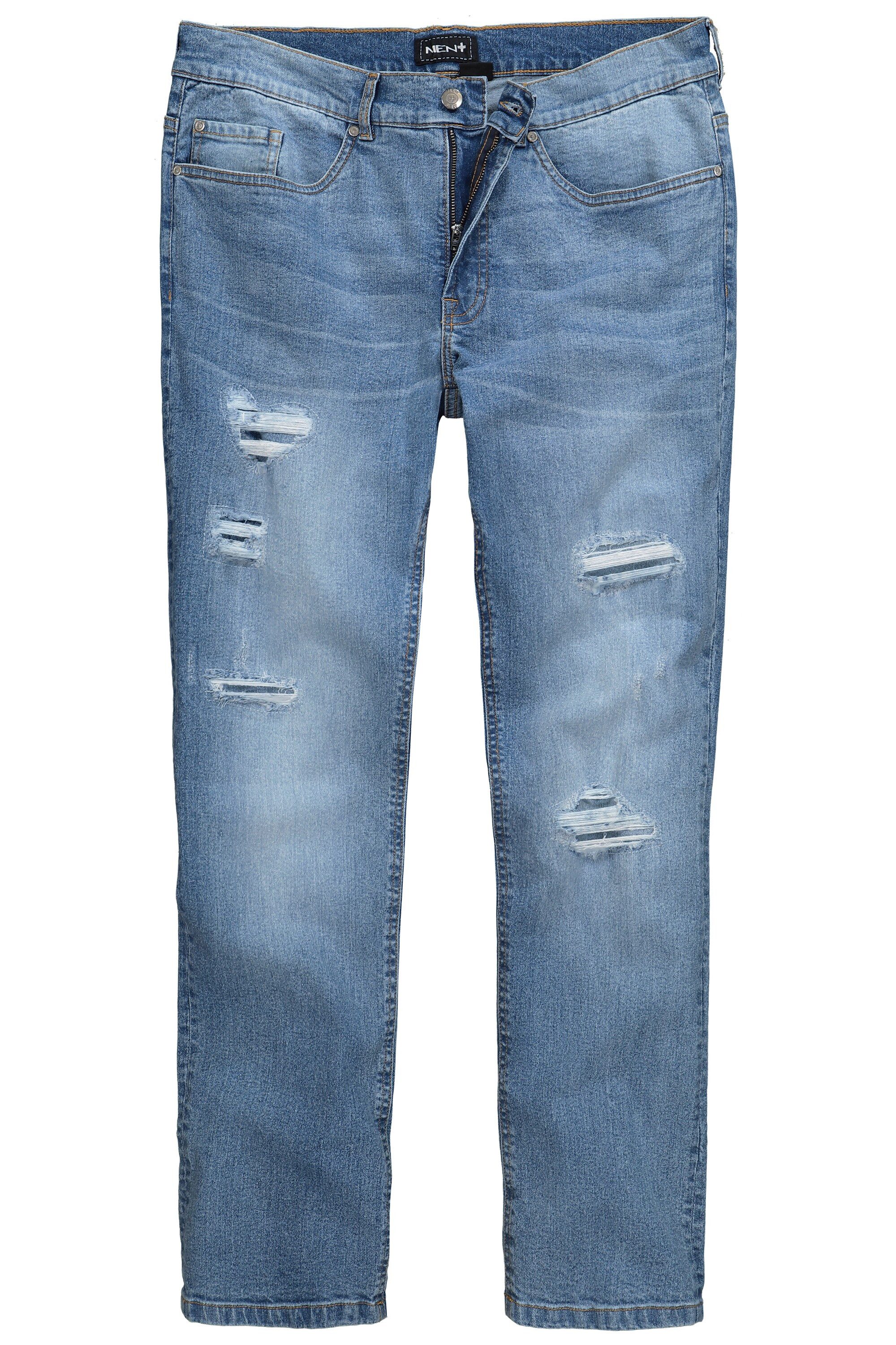 Men Plus 5-Pocket-Jeans Men+ Jeans Bauchfit günstig online kaufen