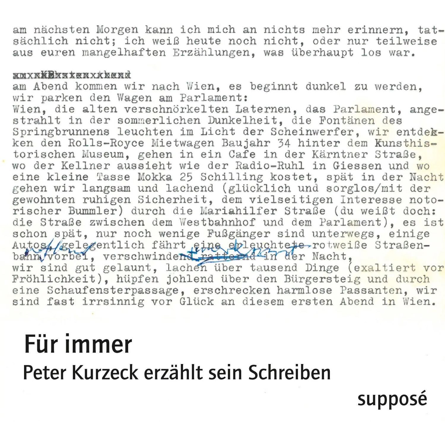 Sander Hörspiel Für immer