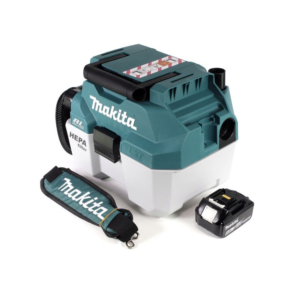 Makita Staubabsauger DVC 750 LG1X3 Akku Staubsauger Nass und Trockensauger 18 V tragbar