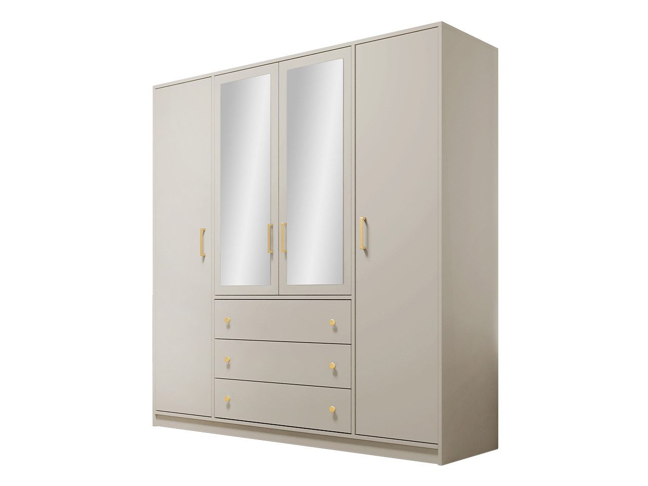 MIRJAN24 Kleiderschrank Retro D4 Lux (mit günstig online kaufen