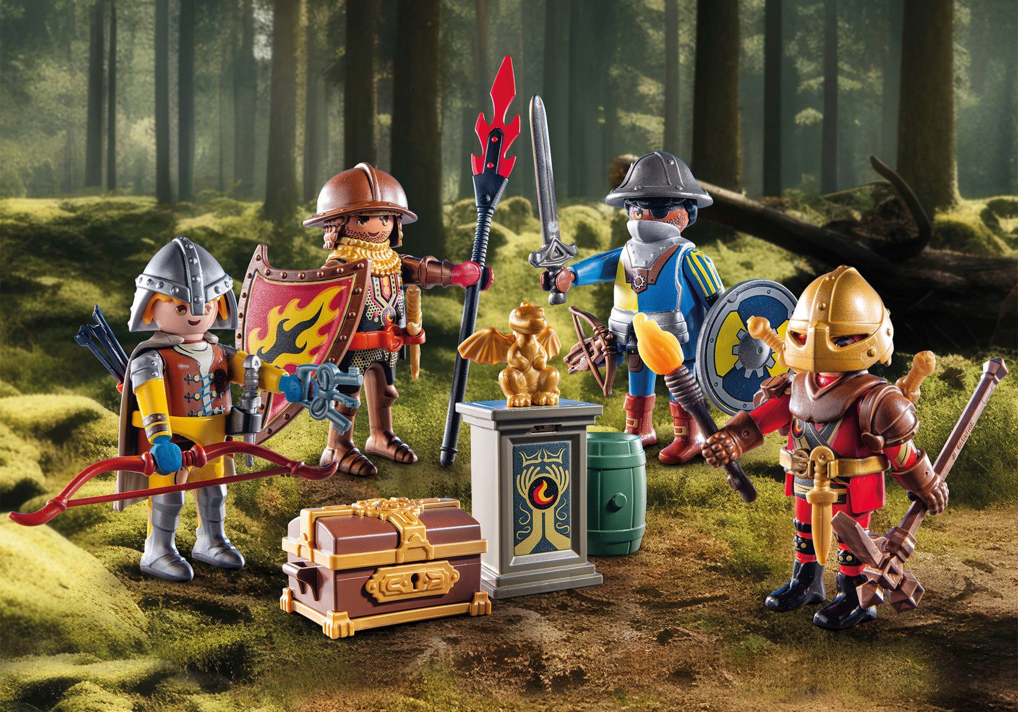 Playmobil® Novelmore, Ritter von Novelmore (71487), My Figures Konstruktions-Spielset, (45 St), Made in Europe