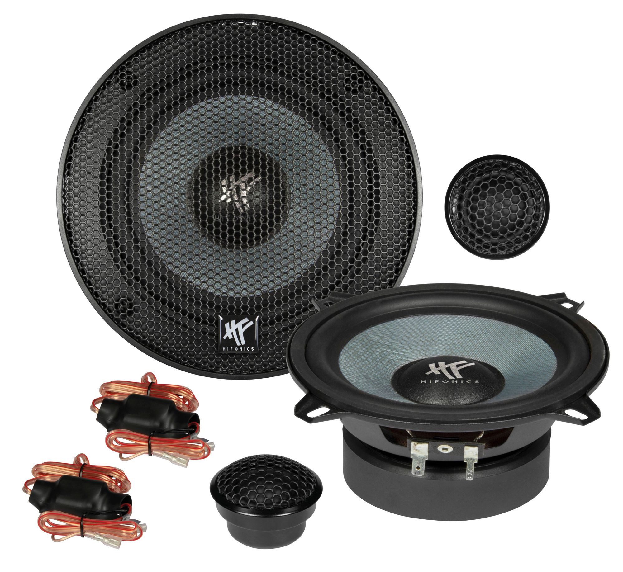 Hifonics ZS5.2E 13cm Kompo Lautsprecher System Auto-Lautsprecher (80 W)