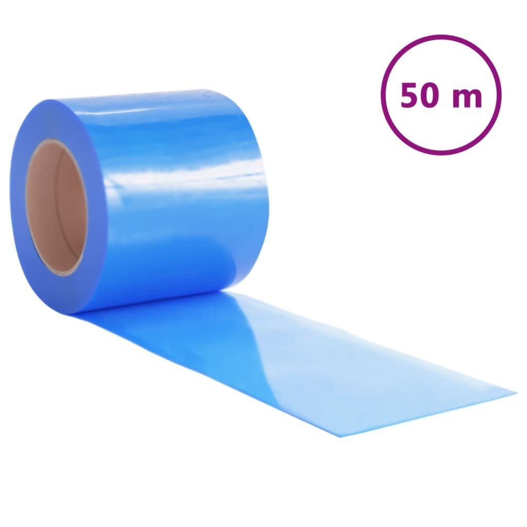 St) 200x1,6 (1 PVC, mm furnicato, 50 Blau m Vorhang Türvorhang