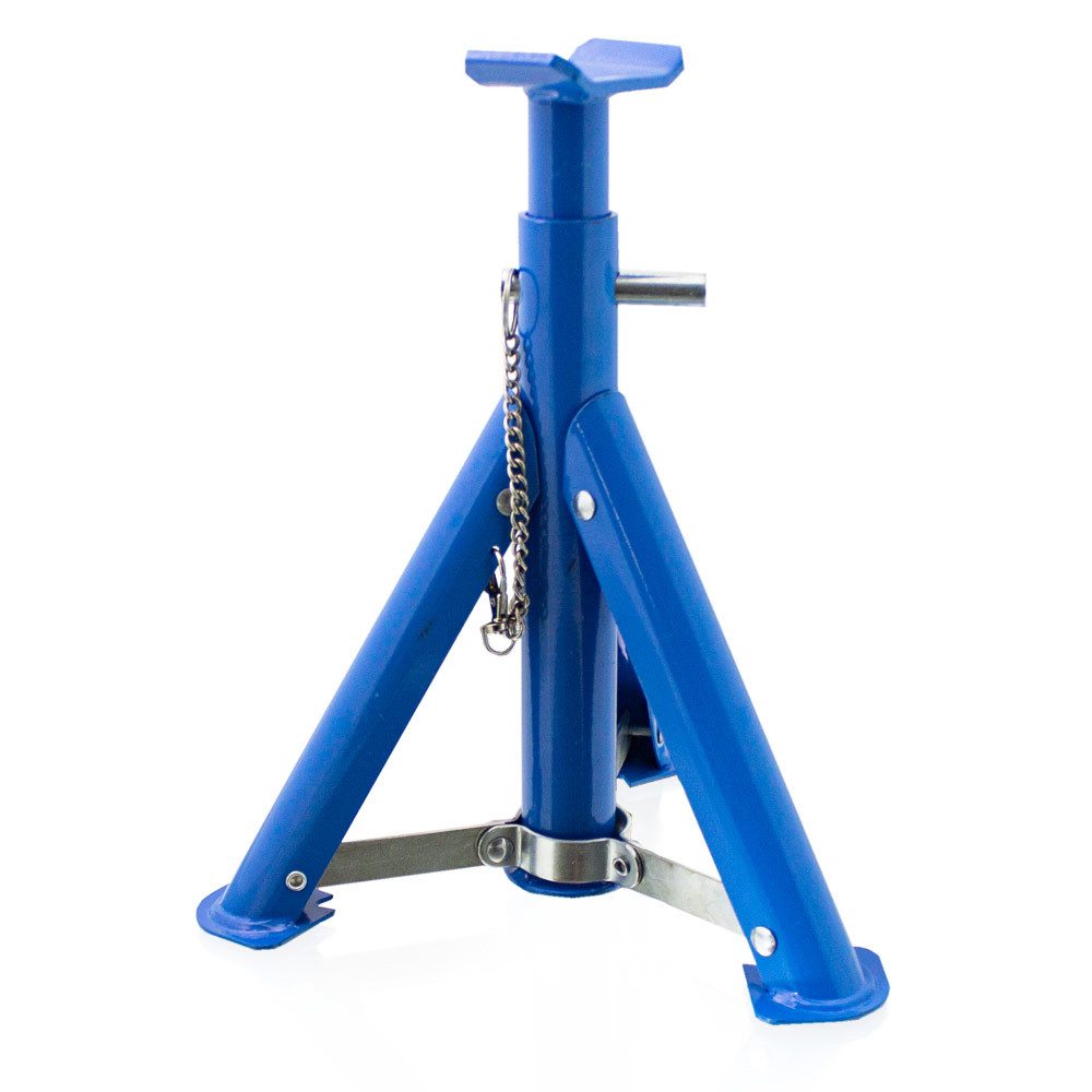 Bituxx Unterstellbock 3000 kg Blau, 3000 kg max. Belastbarkeit, (Spar-Set, 2-St., MS-17350), Traglast 3T, klappbar