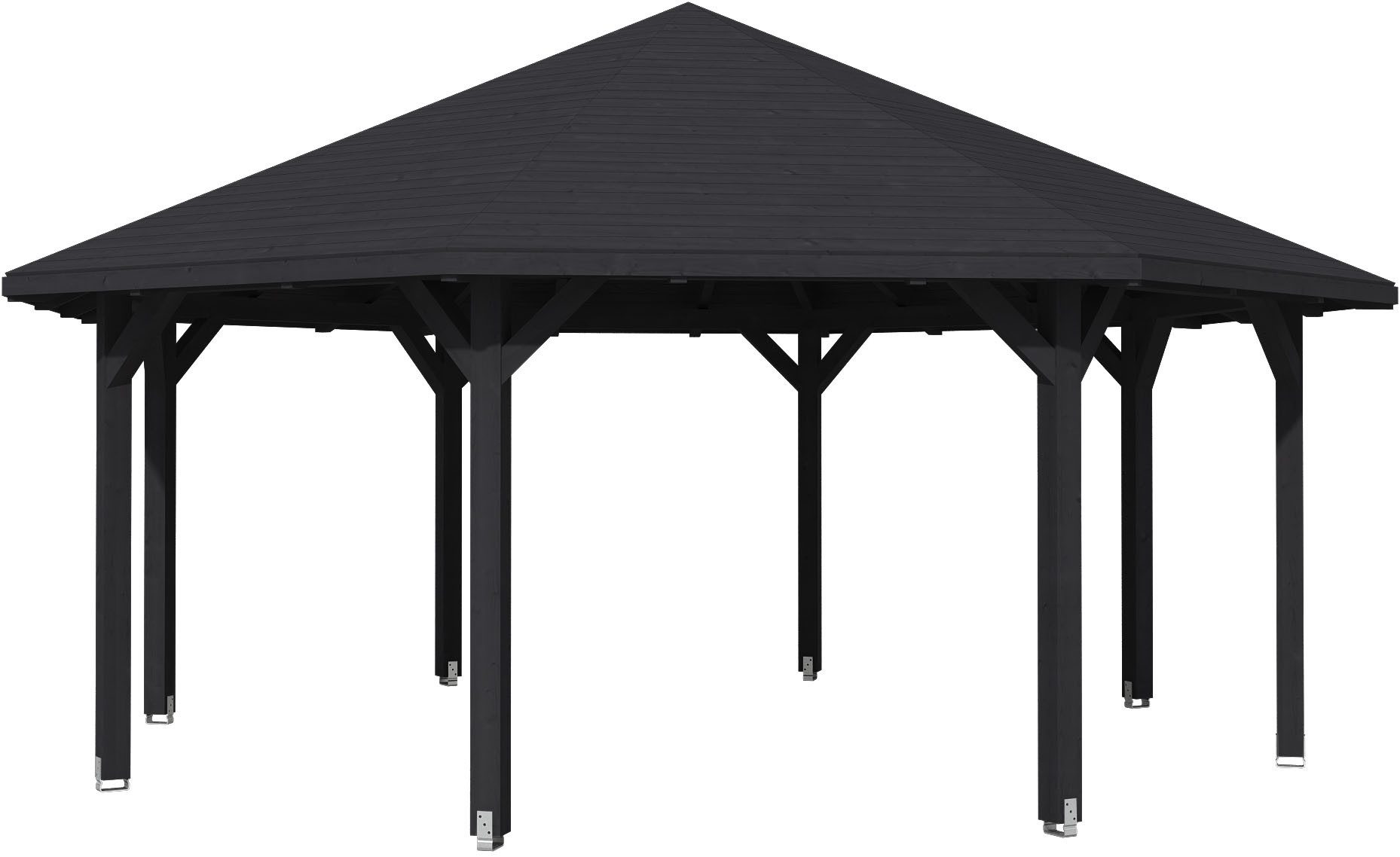 Skanholz Pavillon Nice 4, 8-Eck, BxT: 630x630 cm