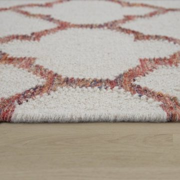 Orientteppich Wohnzimmer Teppich Handgewebt Orientalisches Design, TT Home, Läufer, Höhe: 12 mm