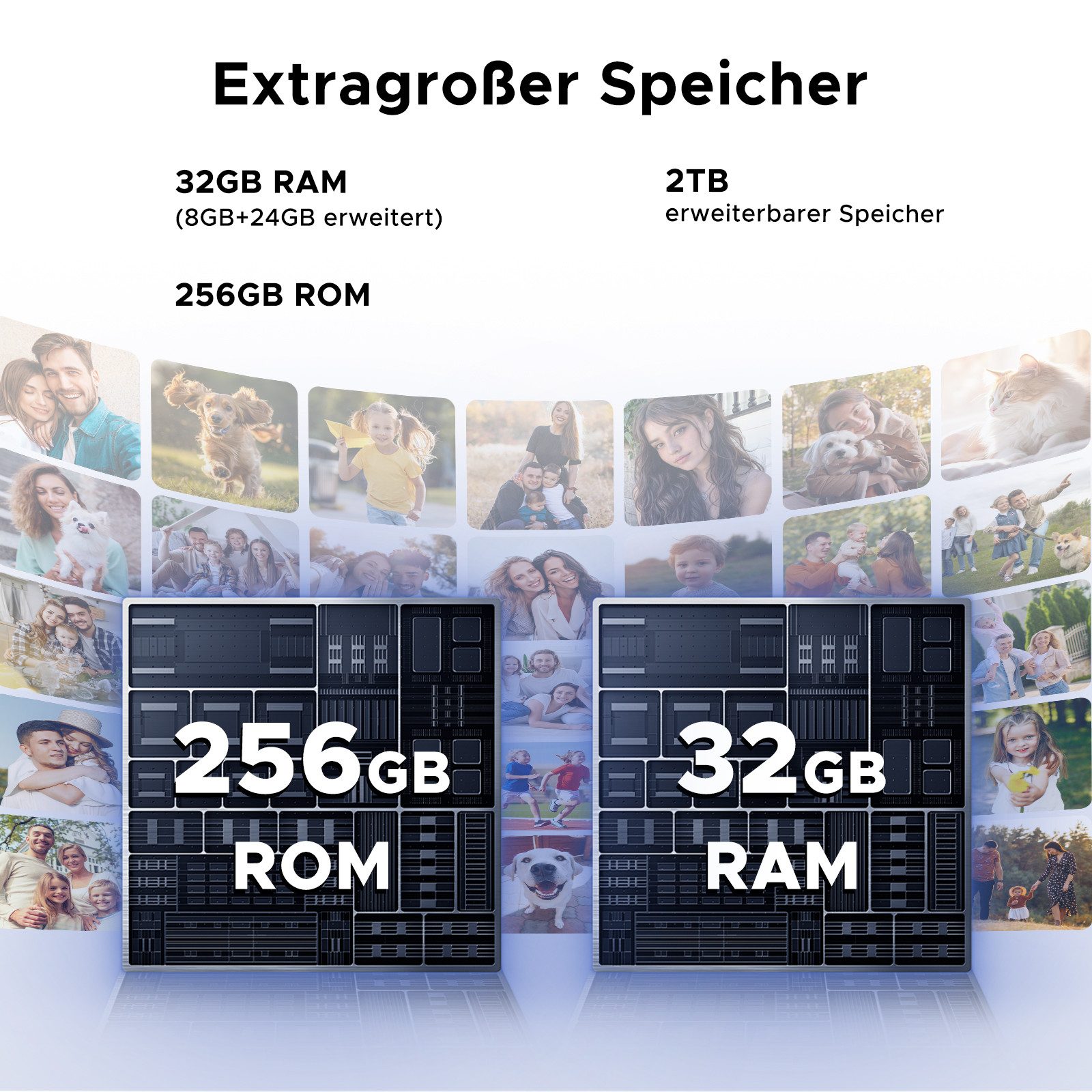 DOOGEE NOTE 59 PRO, Android 15, 5G 8 GB RAM + 256 GB ROM/TF 2 TB Smartphone (6.75 Zoll, 256 GB Speicherplatz, 16 MP Kamera, 120 Hz Display + 6,75 Zoll HD, 4K Video/NFC/Dual SIM/Widevine L1)