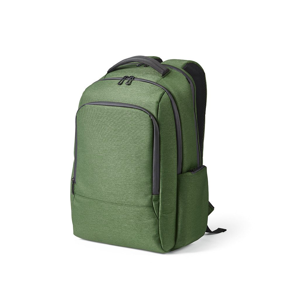 CABBEL Rucksack Skyline Pro – Nachhaltiger 20L Laptop-Rucksack bis 17 Zoll (Rucksack, 1-tlg., Einzelartikel), Olivgrün, wasserabweisend, ergonomisch, Trolleygurt, verstecktes Fach