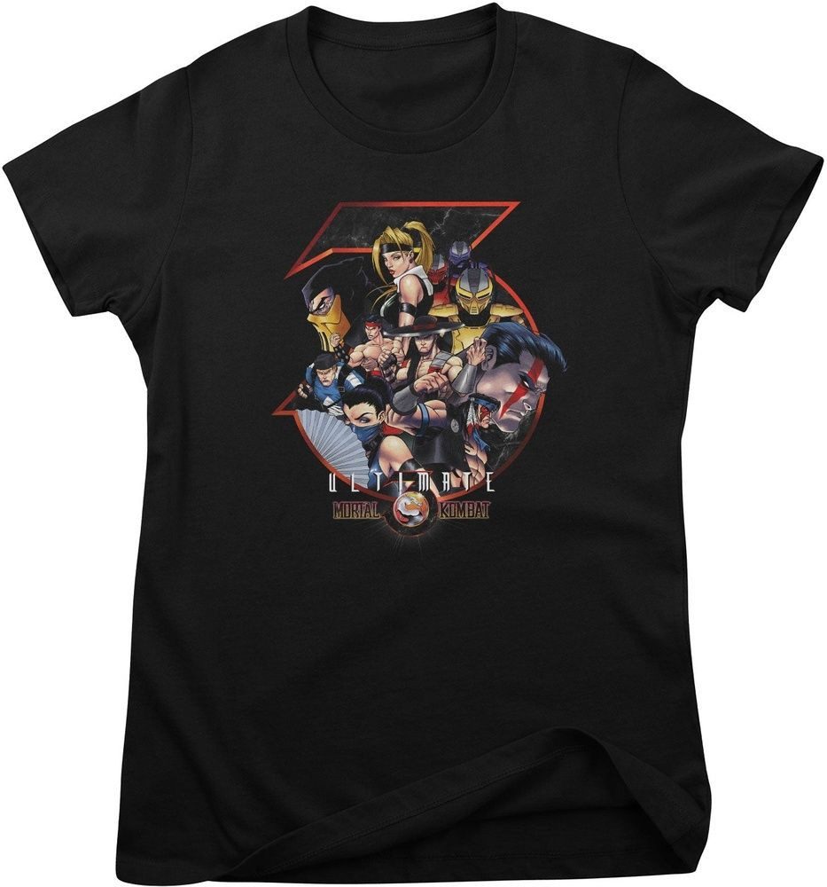 Mortal Kombat T-Shirt Mortal Kombat Ultimate Girly Tee