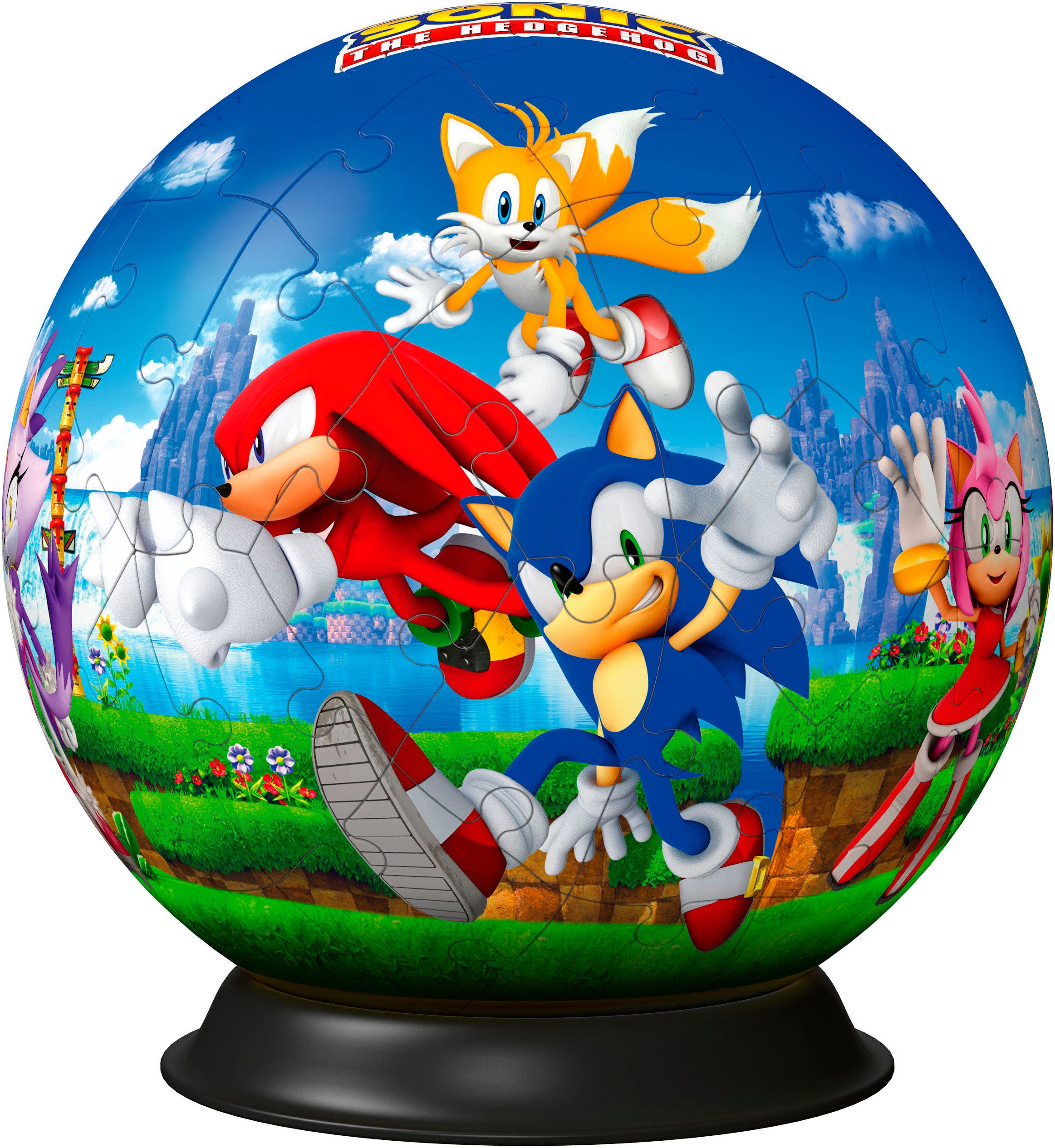 Ravensburger Puzzleball Sonic the Hedgehog, 72 Puzzleteile, Made in Europe