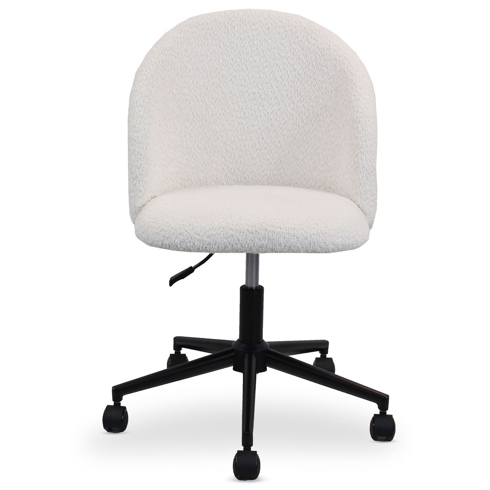IDIMEX Drehstuhl BONTHE, Schreibtischstuhl mit Bouclé Stoffbezug höhenverst günstig online kaufen