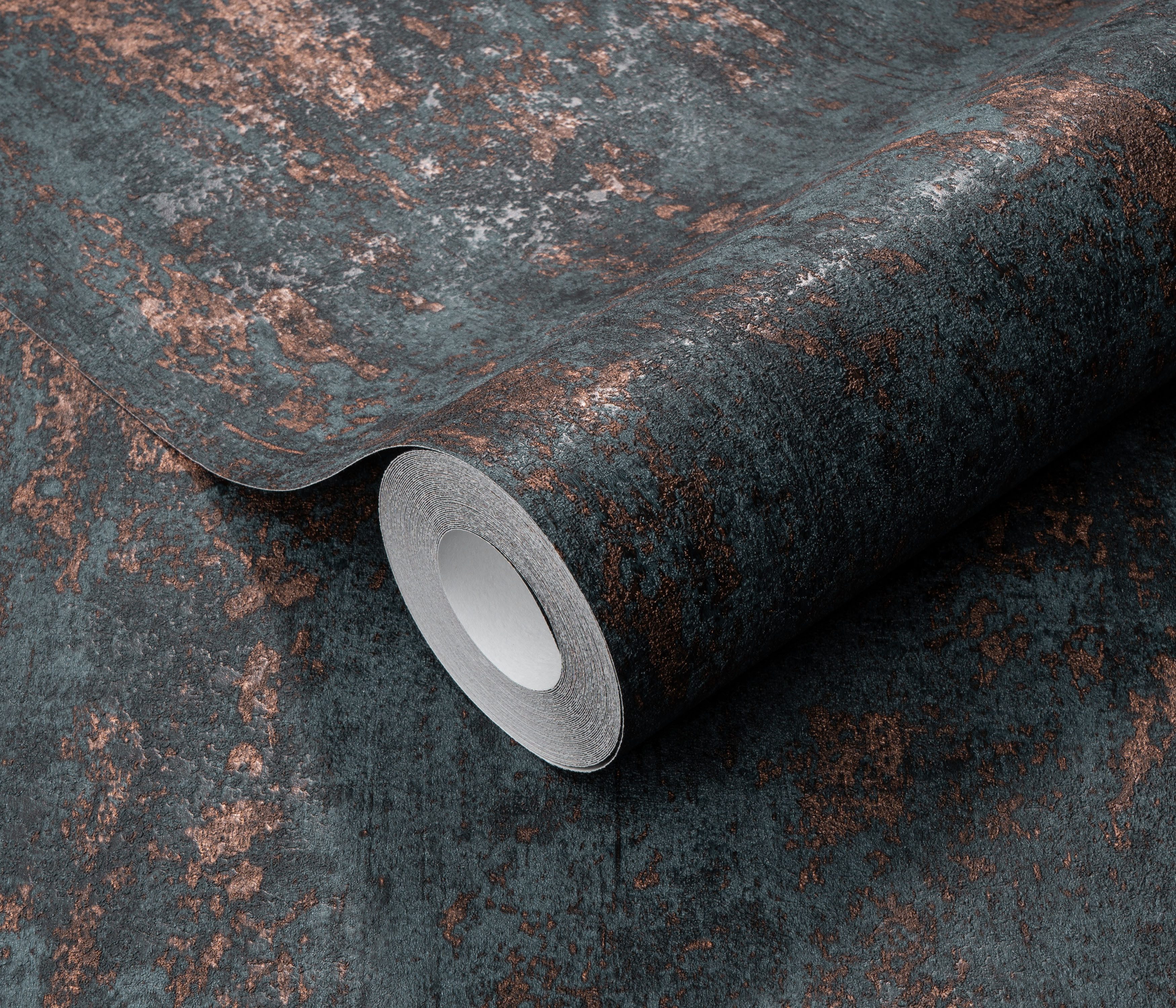 Erismann Vliestapete Vliestapete Patina petrol Erismann 1027344