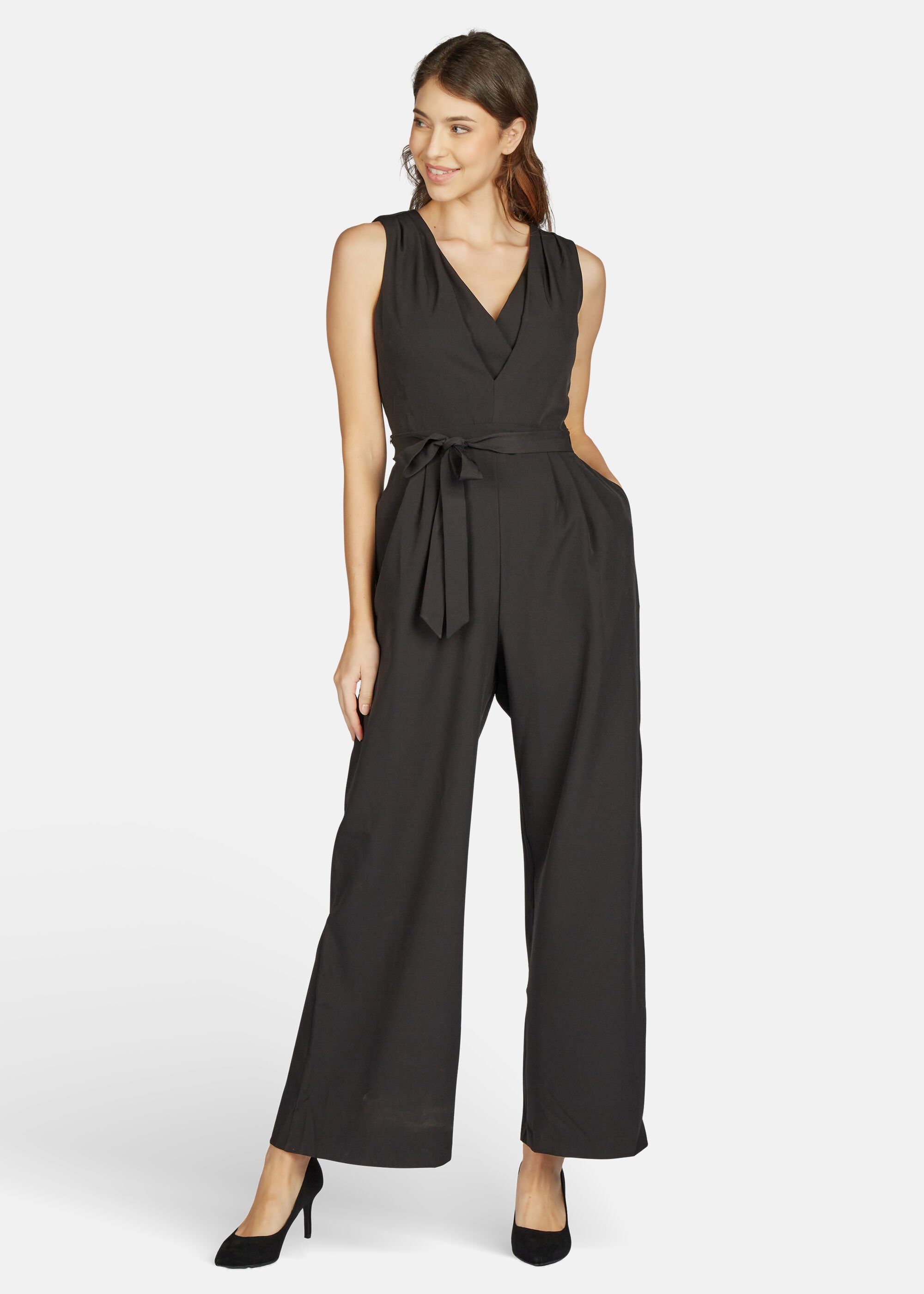 Kleo Jumpsuit im Marlene-Schnitt BLACK