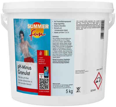 SUMMER FUN Poolpflege »pH-Minus Granulat«, 5 kg