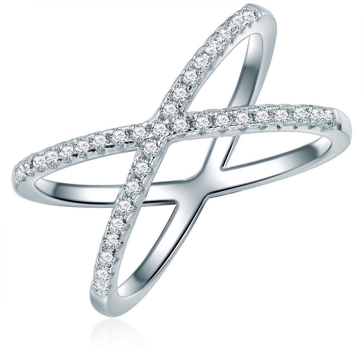 Lulu & Jane Silberring silber, Sterling Silber günstig online kaufen