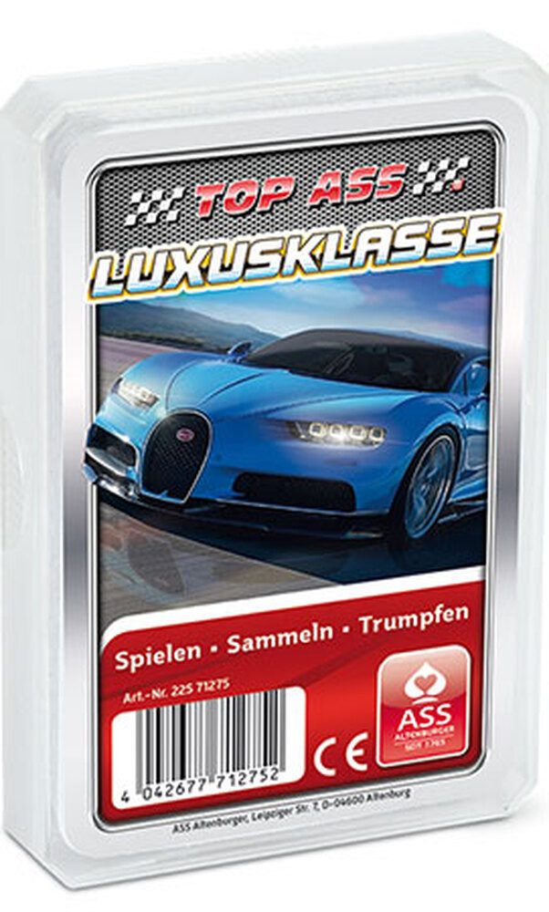 Cartamundi Spiel TOP ASS - Luxusklasse Quartett