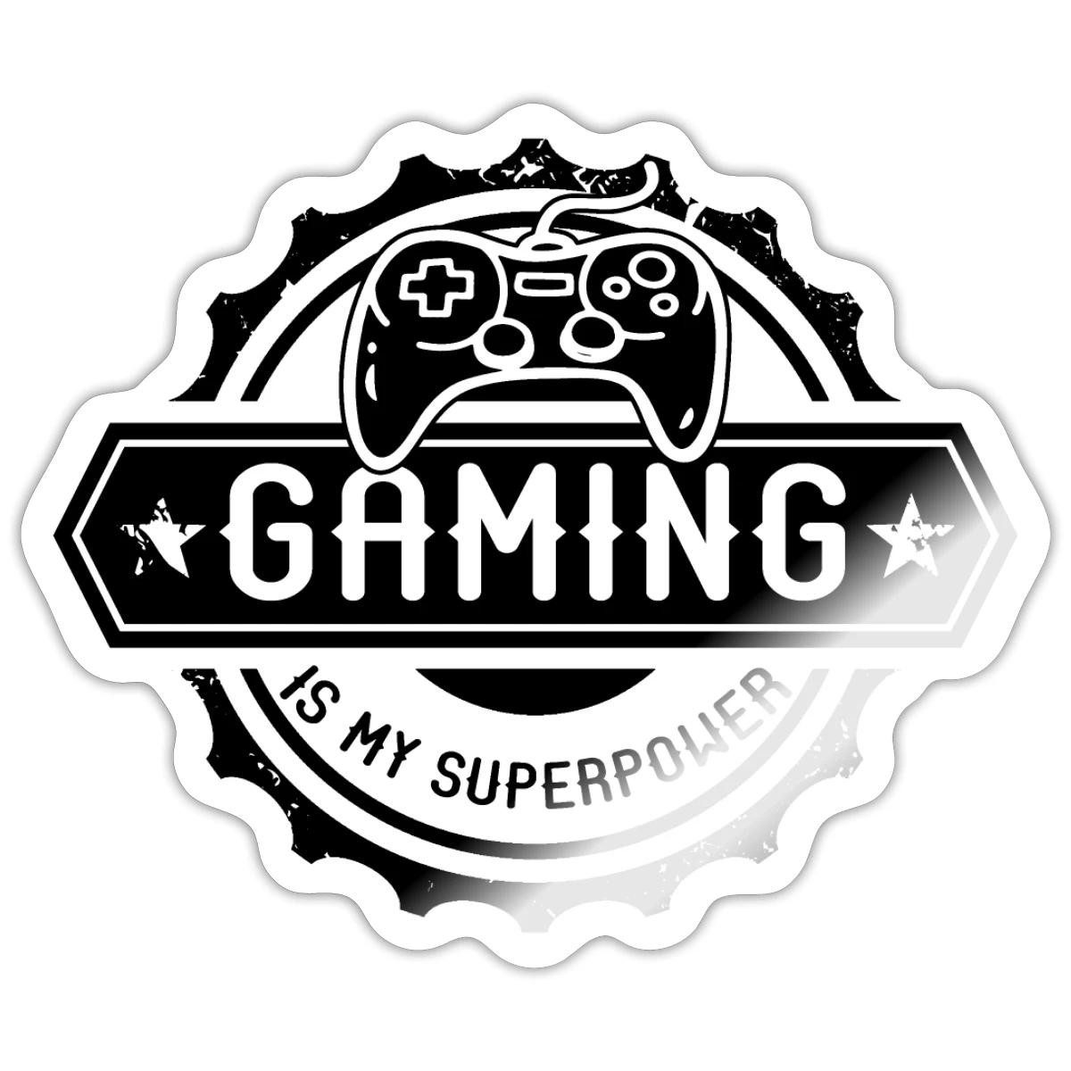 Aufkleber Gaming Is My Superpower Sticker Aufkleber