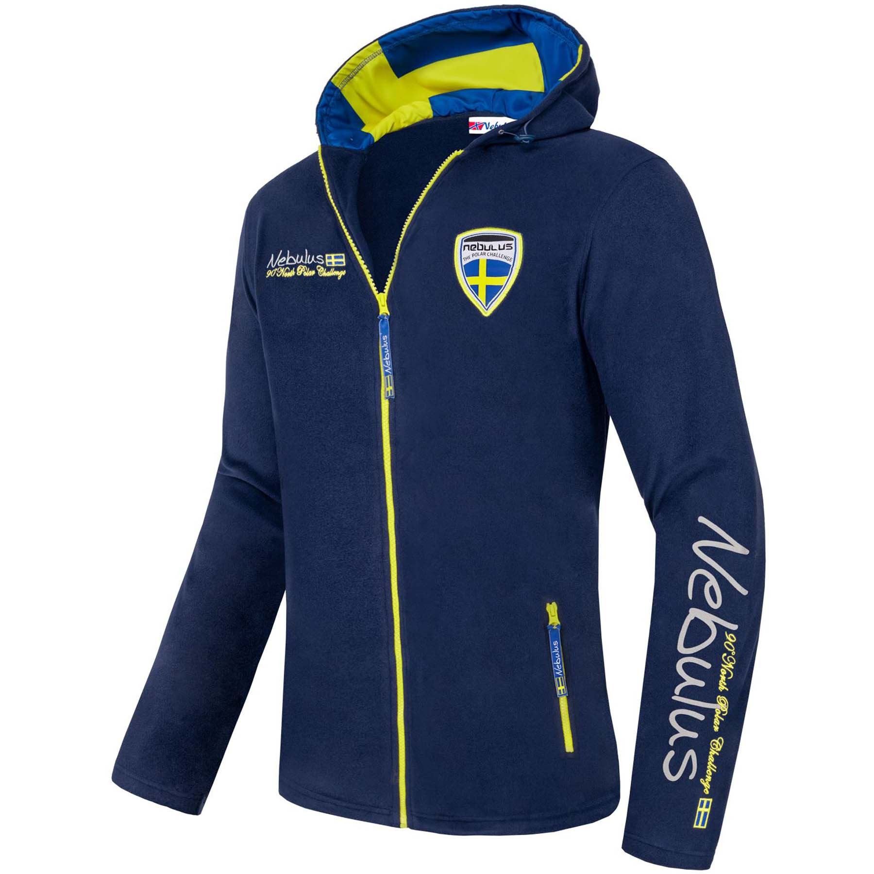 Nebulus Fleecejacke SVERHOOD, Q1703 - Herren, navy, L