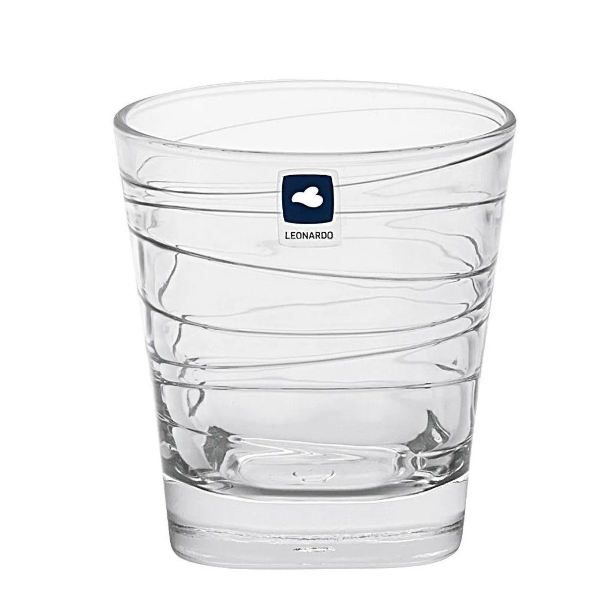 LEONARDO Tasse Vario Struttura Whiskybecher / Wasserbecher, 250 ml, 1-tlg., Glas