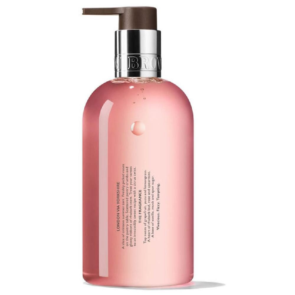 MOLTON BROWN Seifen-Set Seife Hand Wash Delicious Rhubarb & Rose (300ml)