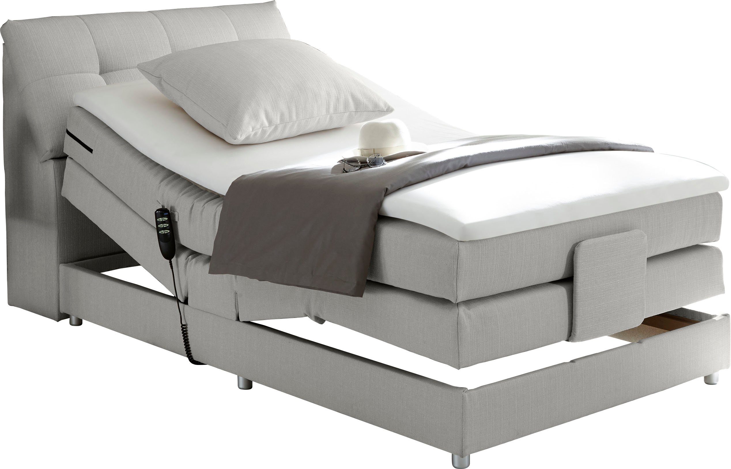 ED EXCITING DESIGN Boxspringbett Carpino wahlweise in den Breiten 120cm ode günstig online kaufen