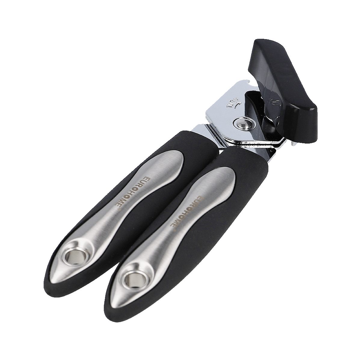 EUROHOME Банкиöffner Manueller Zangendosenöffner "Carmen" aus Edelstahl mit Kunststoffgriff, Крышкиöffner Rostfrei - Haushaltshelfer Küche