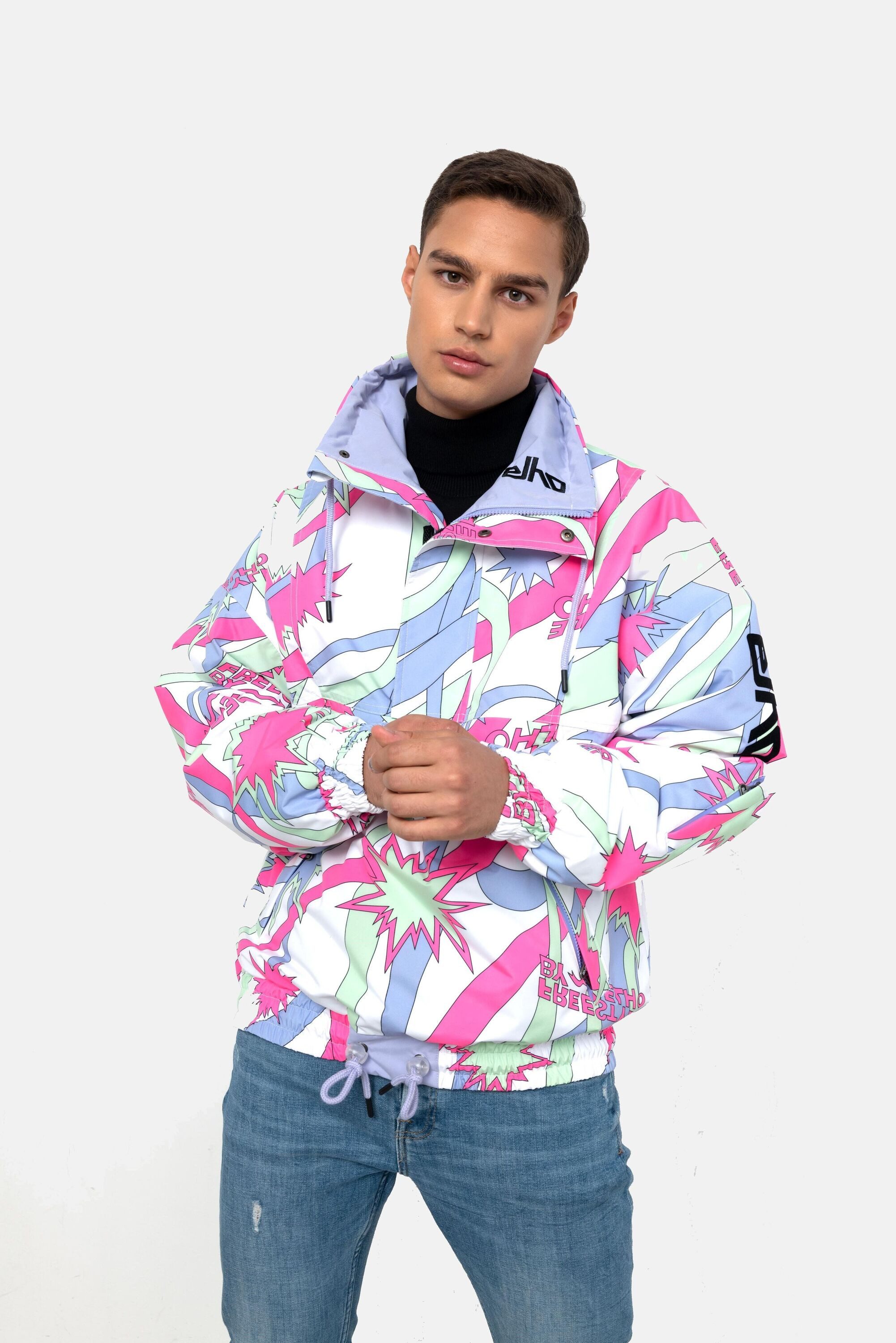 Elho Skijacke Klosters 89 mit vielen Taschen