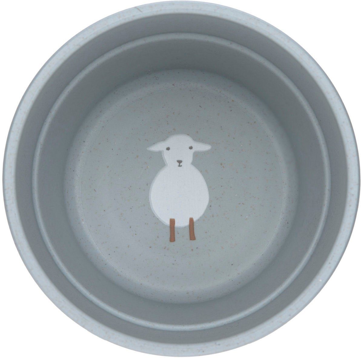Farmer, Sheep/Goose Tiny LÄSSIG 1 Blue (4-tlg), Zellulose Polypropylen, Personen, Kindergeschirr-Set