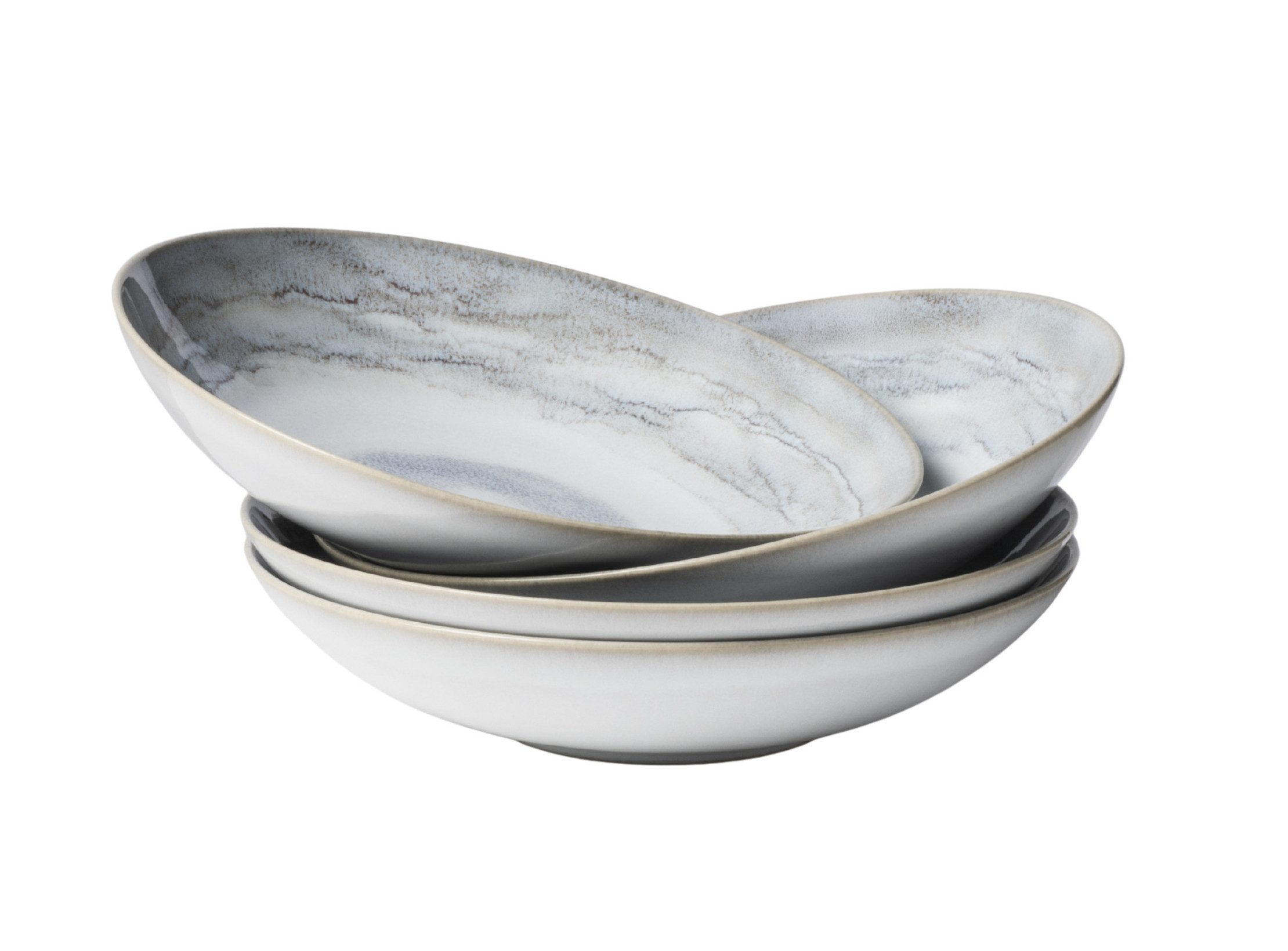 Gipfelstück Suppenteller TIEFER SEE, (4 St)