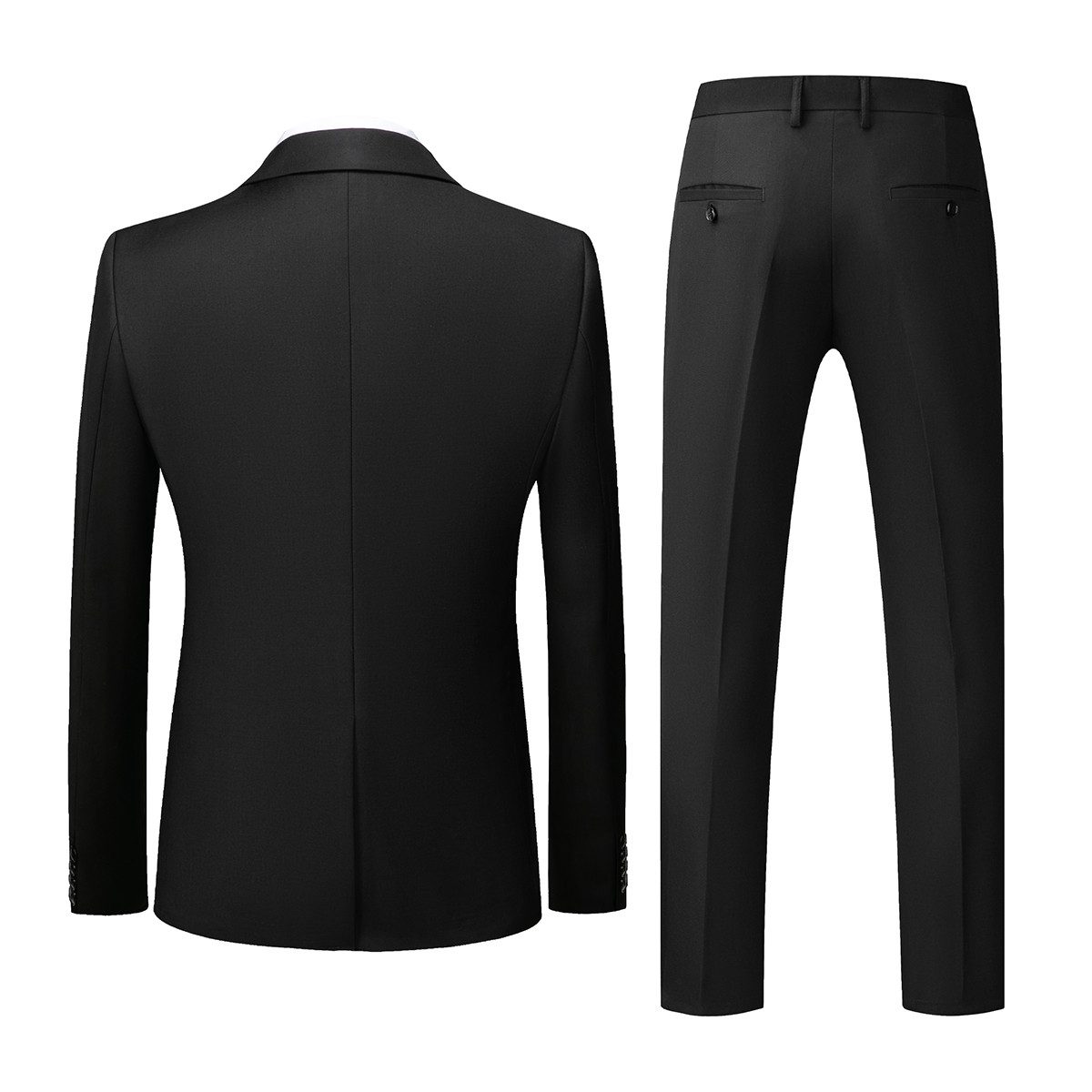 Allthemen Anzug (2 tlg) Herren Anzüge Slim Fit Hochzeitanzug mit einem Knop günstig online kaufen